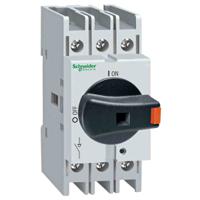 vls3p025r1 Schneider Electric 3P Pole DIN Rail Isolator Switch - 25A Maximum Current, 22kW Power Rating, IP20