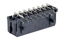 43045-1600 Molex Micro-Fit 3.0 Series Right Angle Through Hole PCB Header, 16 Contact(s), 3 mm Pitch, 2 Row, Shrouded