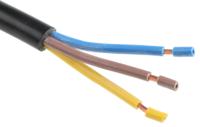 il19-se-h05-3150-200 Schaffner IEC C19 Socket to Unterminated Power Cord, 2m