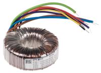 173-0130 RS PRO 115 V ac, 230 V ac, 2 x 15V ac Toroidal Transformer, 80VA 2 Output