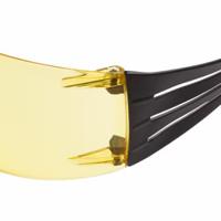 sf403sgaf-yel 3M SecureFit™ 400 UV Safety Glasses, Amber PC Lens