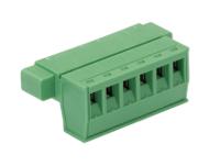 1825543 Phoenix Contact, 5.08mm Pitch, 5/ 6-STGF-5, 08, IC 2, 6 Way, , Pluggable Terminal Block, Inverted Plug, Cable Mount,