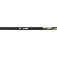 16001303 Lapp H07RN-F H07RNF 4 mm² 5 Core Power Cable, H07RN-F, Black Rubber, 100m