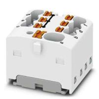 1047473 Phoenix Contact Distribution Block, 7 Way, 2.5mm², 17.5A, 450 V, White