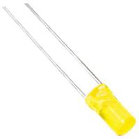 l-493yt Kingbright2.1 V Yellow LED 5mm Through Hole, Cylindrical L-493YT