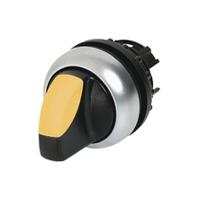 216829-m22-wrlk-y Eaton RMQ Titan Series 2 Position Selector Switch Head, 23mm Cutout, Yellow Handle
