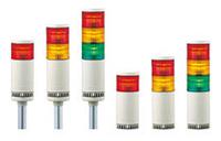 lms-302-ryg Patlite LMS Series Amber, Green, Red Signal Tower, 24 V ac/dc