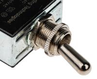 2gm51-73 Carling Technologies Toggle Switch, Panel Mount, On-Off-On, DPDT, Tab Terminal, 250V ac