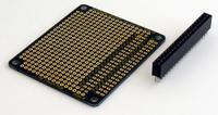 ub-rpi02 Sunhayato Double Sided Matrix Board CEM-3 0.9mm Holes, 2.54mm Pitch, 65 x 56 x 1.6mm