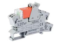 788-313 WAGO 788 Series Relay Module, DIN Rail Mount, 48V dc Coil, DPDT, 2-Pole, 8A Load