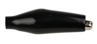 738-5850 RS PRO Crocodile Clip, Nickel-Plated Steel Contact, Black