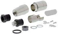 c091-31d107-1002 Amphenol Industrial, C 091 D 7 Pole M16 Din Socket, 5A, 100 V ac/dc IP67, Female, Cable Mount