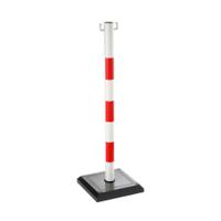evbap-rn Facom Red & White Post, 910mm, Red, White Tape