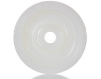 18080 LAG White Polyamide Hygienic, Low Rolling Resistance, Non-Marking Trolley Wheel, 450kg