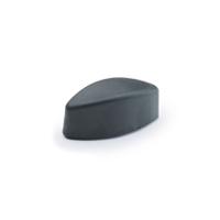 8252 Elesa  Black Glass Fibre Reinforced Polyamide Wing Knob, M4, Threaded Hole
