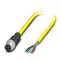 1406159 Phoenix Contact Male 5 way M12 to 5 way Free End Sensor Actuator Cable, 2 m