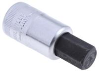 03050014 STAHLWILLE 1/2 in Drive Bit Socket, Hex Bit, 14mm, 60 mm Overall Length