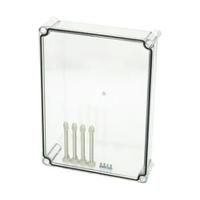 ekp-80-t-cover Fibox Polycarbonate Cover, 380x 280 x 80mm