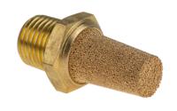 t40b2800 Norgren T40 Bronze 10bar Pneumatic Silencer, Threaded, R 1/4 Male
