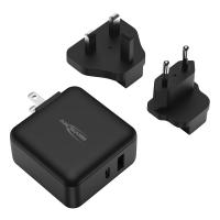 1001-0140-520 Ansmann 30W Plug-In AC/DC Adapter 5 ⭢ 20V dc Output, 1.5 A, 2.5 A, 2 A, 3 A Output