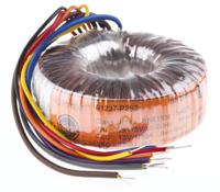 91950-p2s2 Nuvotem Talema 115 V ac, 230 V ac, 2 x 18V ac Toroidal Transformer, 50VA 2 Output