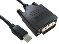 186-3049 RS PRO Male Mini DisplayPort to Male DVI-D Dual Link, PVC  Cable, 1080p, 2m