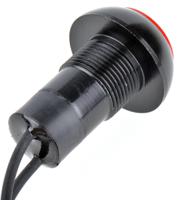 p3-d000048w Otto Push Button Switch, Momentary, Panel Mount, 28 V dc, 115V ac, IP64, IP68S