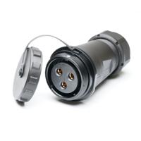 304-702 RS PRO Industrial Circular Connector, 3 Contacts, In-Line, SP29 Connector, Socket, Female, IP68, SP2911C Series