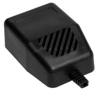 192-0800 RS PRO Black ABS Enclosure, IP20, IK03, 84.8 x 60.8 x 32mm