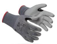 53-4111-07 Tilsatec 53 4111 Grey Yarn Work Gloves, Size 7, Polyurethane Coating
