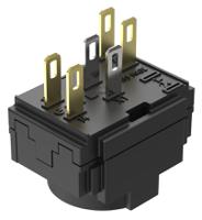 61-845022 EAO 61 Series Switch Block, 250V ac, 2 NC