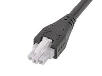 217159-0310 Molex 3 Way Female Mini-Fit Jr. Unterminated Wire to Board Cable, 1m