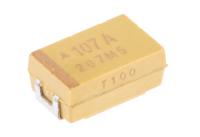 tpsd107k010r0100 KYOCERA AVX 100μF MnO2 Tantalum Capacitor 10V dc, TPS Series