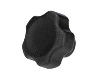 284-5422 RS PRO Black Thermoplastic Multiple Lobes Clamping Knob, M5, Female Insert