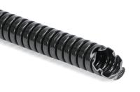 166-11405 HellermannTyton Flexible Conduit, 34mm Nominal Diameter, Polyamide 6, Black