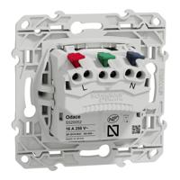 s520052 Schneider Electric White 1 Gang Plug Socket, 2 Poles, 16A, Type E - French, Indoor Use