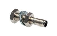 e2e-x4b1t8-m5 Omron Inductive Threaded Barrel Proximity Sensor, M8, 4 mm Detection, PNP NO, 10 → 30 V dc