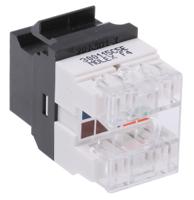 ksj-00032-bk Molex Premise Networks Cat5e RJ45 8 Port Jack, UTP Shielding