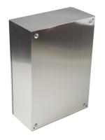 842-8364 RS PRO 304 Stainless Steel Wall Box, IP66, 700 mm x 500 mm x 250mm