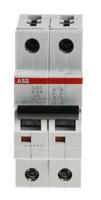 2cds252001r0377-s202-k6 ABB System Pro M Compact S200 MCB, 2P, 6A Curve K, 400V AC, 125V DC, 6 kA Breaking Capacity