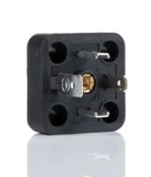 811-8231 RS PRO 3P+E DIN 43650, Male Solenoid Valve Connector, 250 V ac Voltage