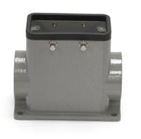 208-4846 RS PRO Heavy Duty Power Connector Housing, M32 x 2 Thread, Side Entry
