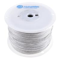 3055-wh001 Alpha Wire Hook-up Wire PVC Series White 0.81 mm² Hook Up Wire, 18 AWG, 16/0.25 mm, 305m, PVC Insulation, 3055 WH001
