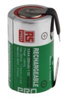 199-652 RS PRO RS PRO, 1.2V, 1/2 AA, NiMH Rechargeable Battery, 550mAh