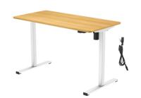 119-835 RS PRO Sitting, Standing Computer Desk, 726 → 1176mm x 1.2m x 600mm