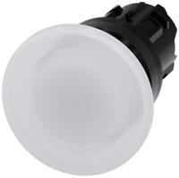 3su1001-1bd60-0aa0 Siemens SIRIUS ACT 3SU10 Series White Momentary Push Button Head, 22mm Cutout, IP66, IP67, IP69K
