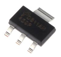 fdt458p onsemi PowerTrench Type P-Channel MOSFET, 3.4 A, 30 V Enhancement, 4-Pin SOT-223 FDT458P