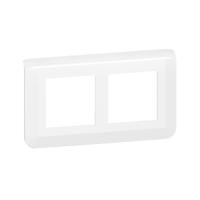 078864l Legrand White 2 Gang Faceplate & Mounting Plate