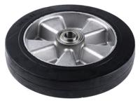 iep250x50-20 Tente Black Rubber Corrosion Resistant, Vulcanized Trolley Wheel, 1000kg