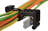 150-40591-t50rosec5a-pa66hspa66hirhs-bk HellermannTyton Cable Tie, 200mm x 4.6 mm, Black Polyamide 6.6 (PA66), Pk-100